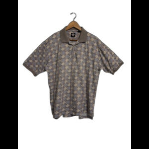 Vintage 90s Tabasco All Over Print Hot Sauce Golf Polo Men’s Size XL